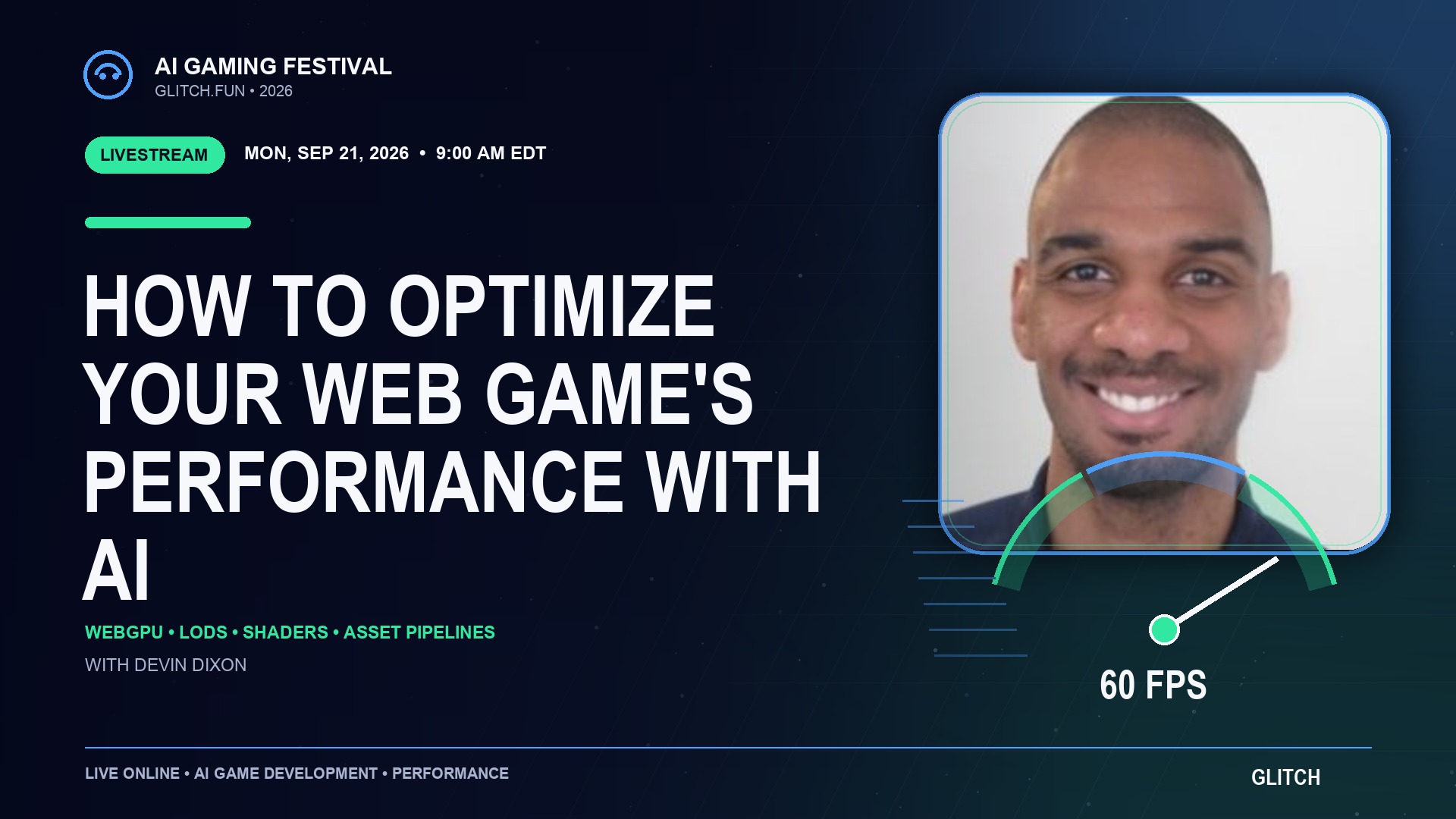 How To To Optimize Your Web Game's Performance with AI banner
