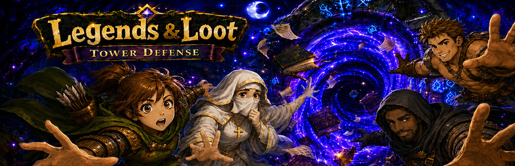 Legends & Loot RPG Tower Defense artwork