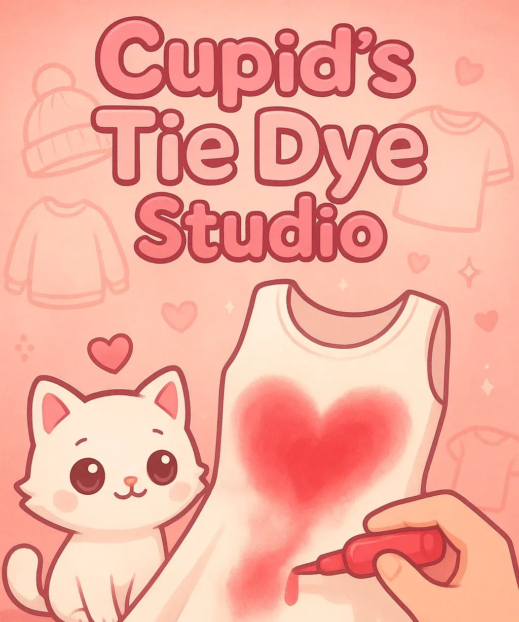 Cupid Tie Dye Studio artwork